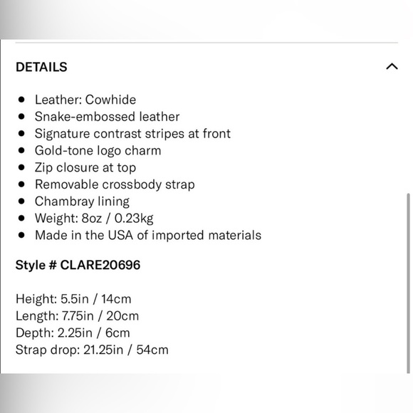 Clare V. Vivier Midi Sac in evergreen snake stripes - Picture 9 of 13